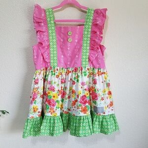 Eleanor Rose Girl's Floral Suri Top